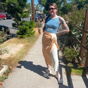 RUS Onna skirt cantaloupe